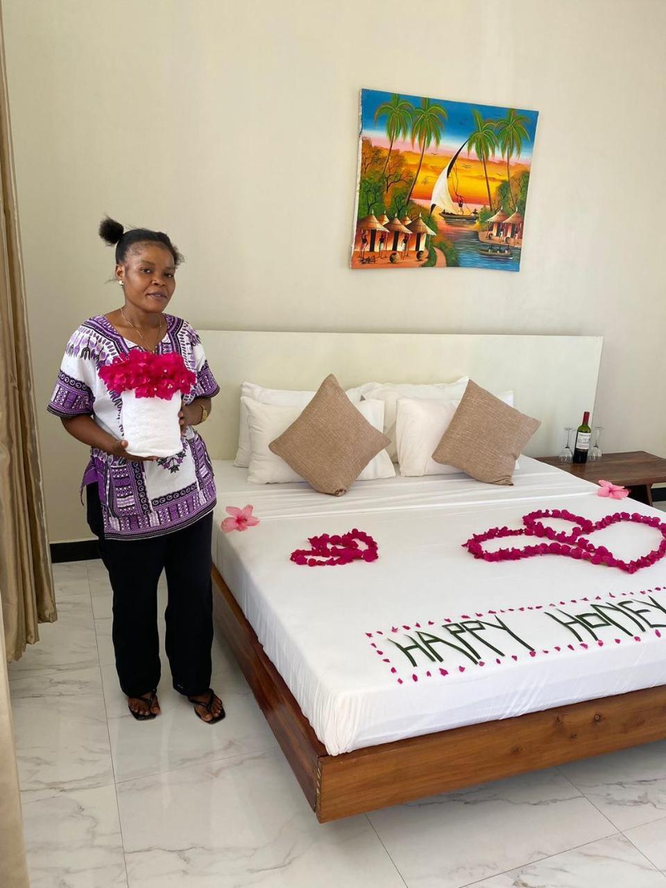 Ocean Breeze Hotel Nungwi Bagian luar foto